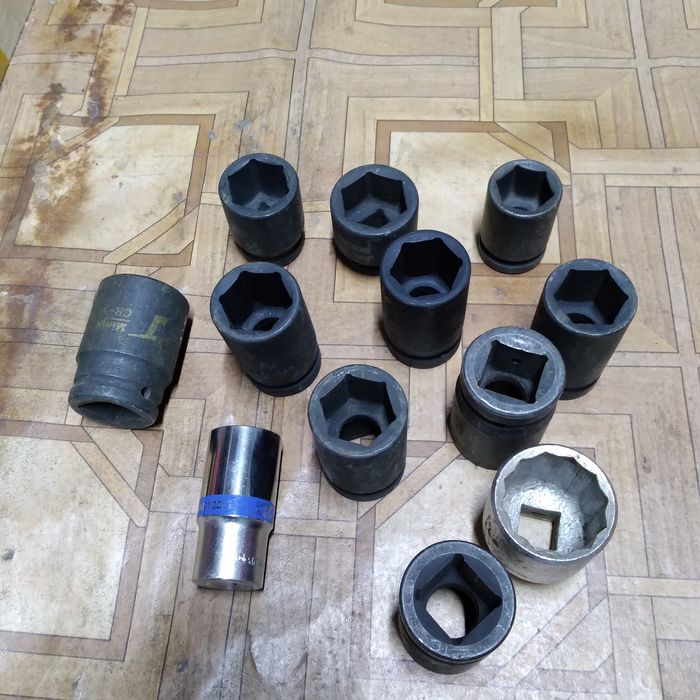 Головки торцовые разных размеров