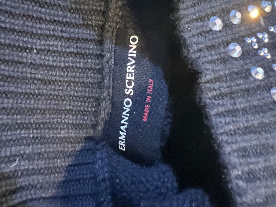 Ermanno Scervino пуловер с кристали