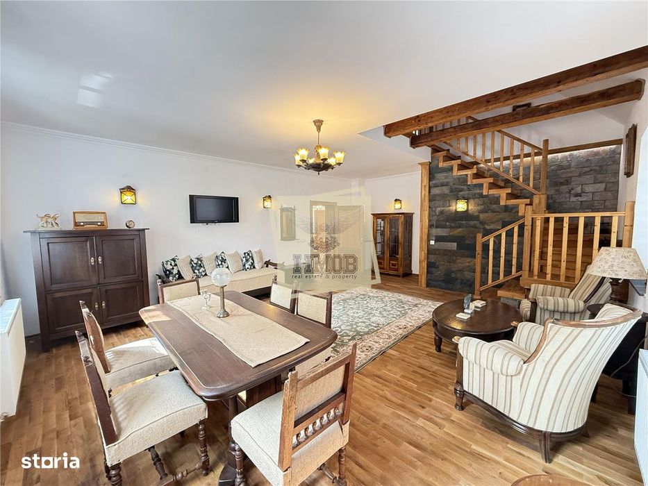 Casa ultracentrala complet renovata 6 camere 3 bai Cisnadioara
