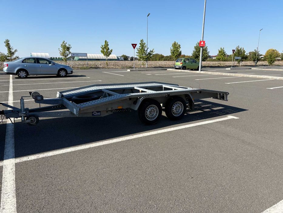 Remorca, platforma auto, slep, Blyss 2000 kg, 4 m