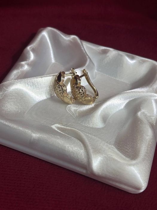 Золотые серьги/BariBarShop/0•0•24
