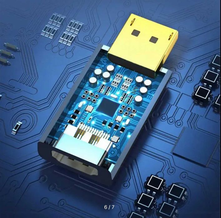 Адаптер DP to HDMI 4K/8К