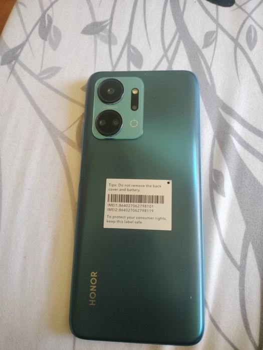 Telefon Honor X7a ca Nou impecabil puțin folosit