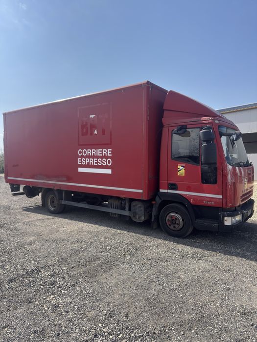 Iveco eurocago 75/18 cu lift recent adus italia