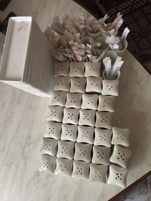 Набор для кафе и дома, соль, перец, зубочистки