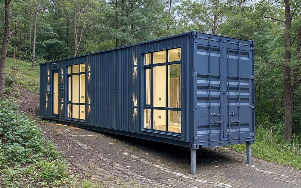 Жилые дома из контейнера