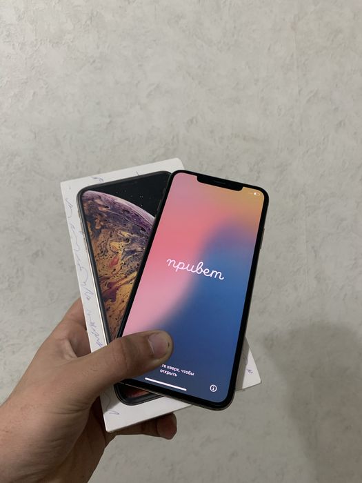 Iphone XS MAX золотой без ремонта