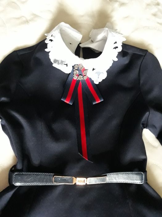 Красивое школьное платье