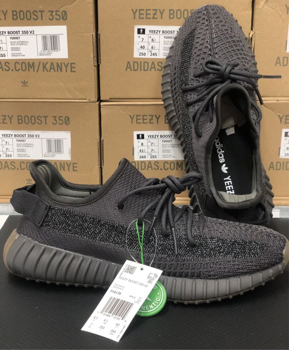 Yeezy 350 Black Cinder Yeezy 350 V2 Black Cinder Refective