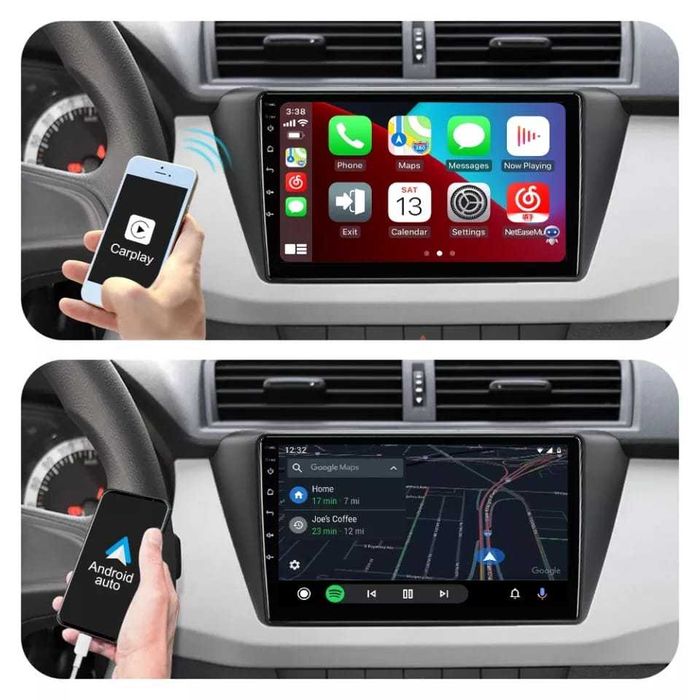 Navigatie Android Skoda Fabia Waze YouTube GPS