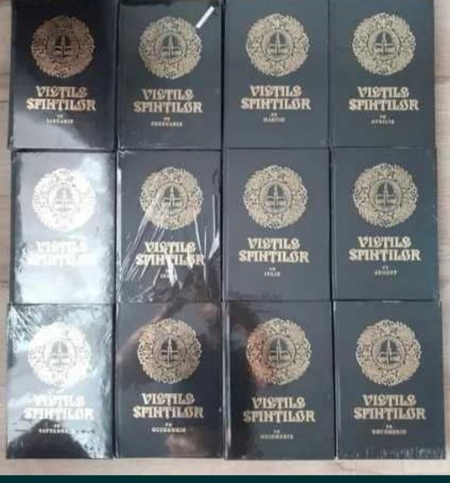 Vand set Viețile sfinților ianuarie-decembrie