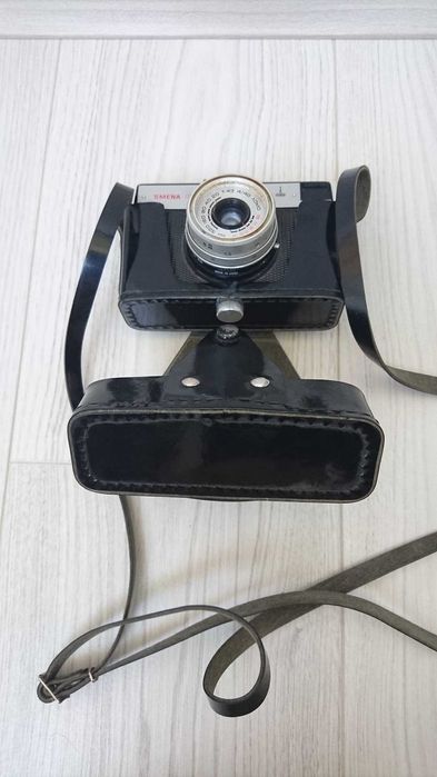 Ретро фотоапарат Смена 8 М + оригинален калъф Ломо