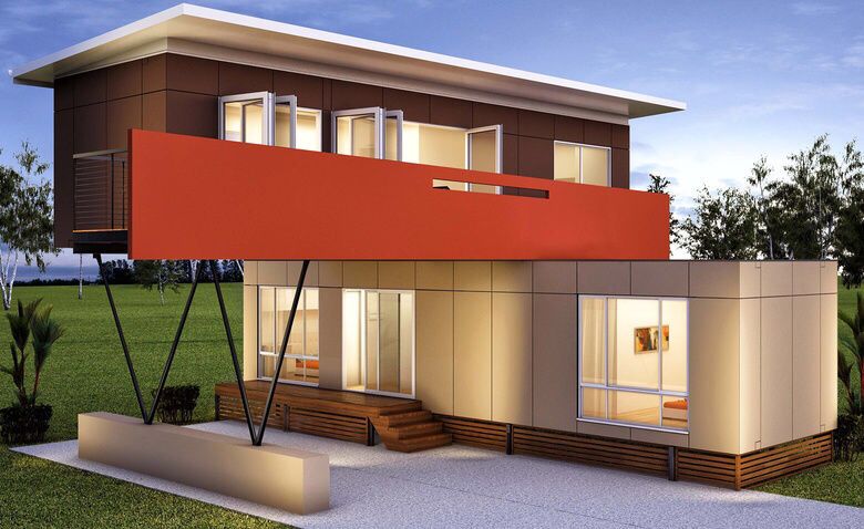 контейнер под дом, кафе