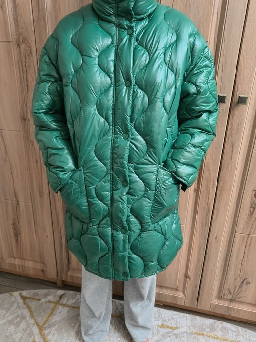 Стёганая куртка Mango оверсайз