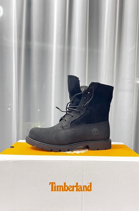 Ghete Timberland Linden Woods Black Nubuck