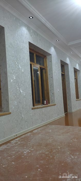 Malyarka aboy pol patalok plastik dekor gipsakarton qilamiz