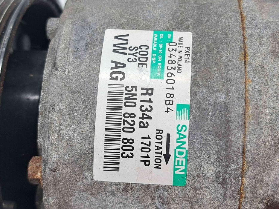 Compresor clima Volkswagen Tiguan (5N) [Fabr 2007-2016] 5N0820803 2.0