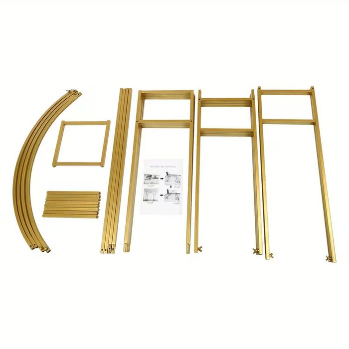 Златна сватбена арка чисто нова