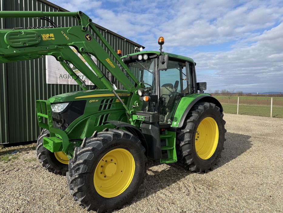 Tractor John Deere 6115M cu incarcator frontal 6330