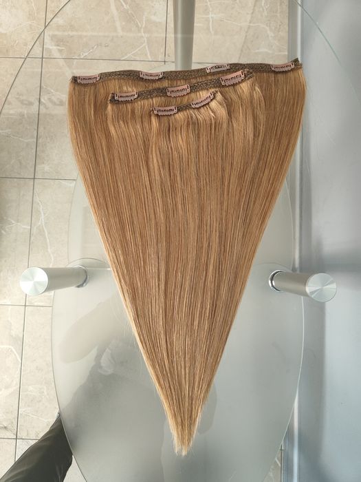 Естествена коса Реми 100 гр.Бежово