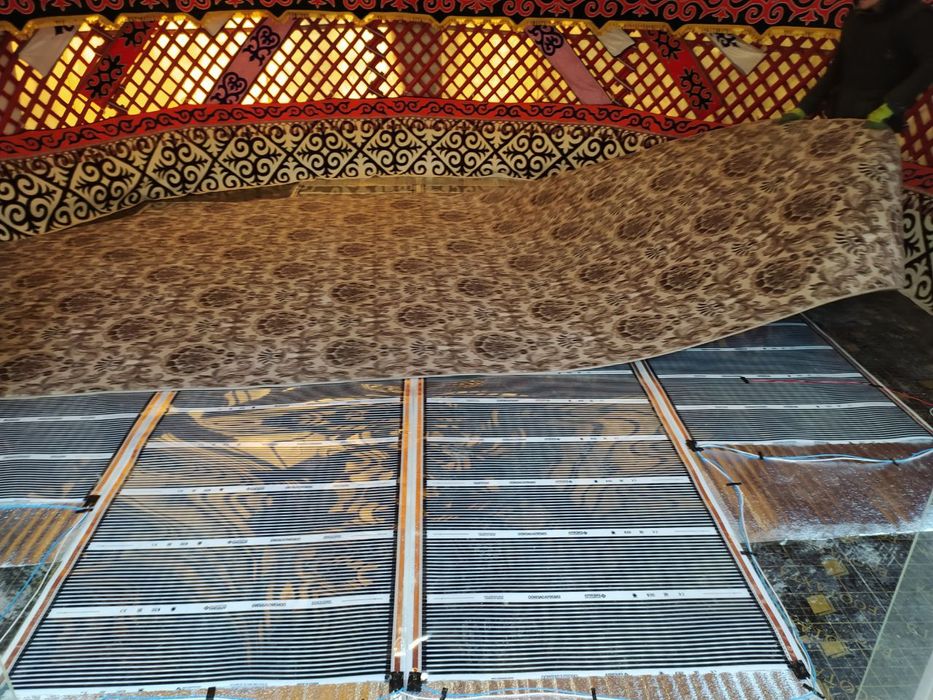 Установка электрический теплый пол под ключ