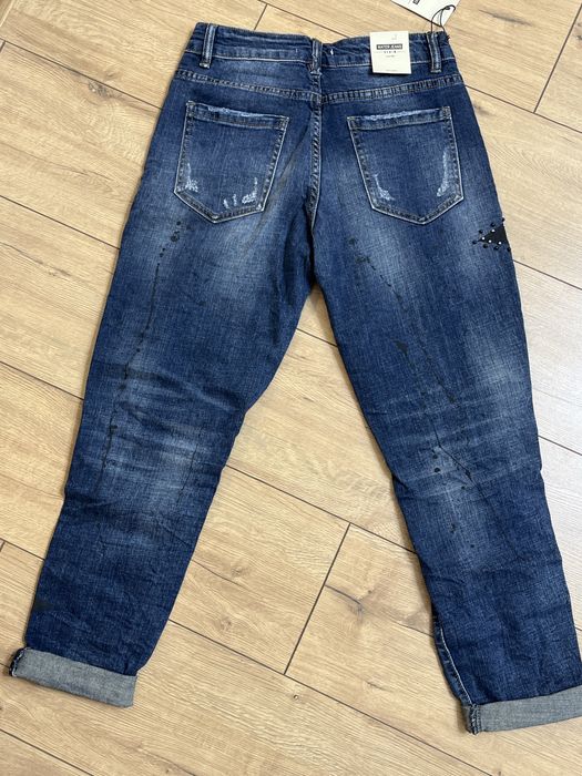 Дамски дънки  звезда