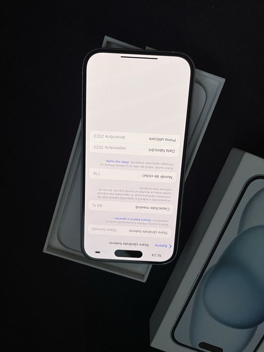 iPhone 15 Blue 128GB Neverlocked