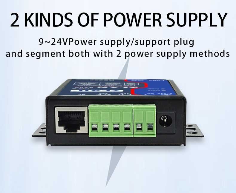 LORA ZLAN9743 IoT device Ethernet modbus rs485 wireless module