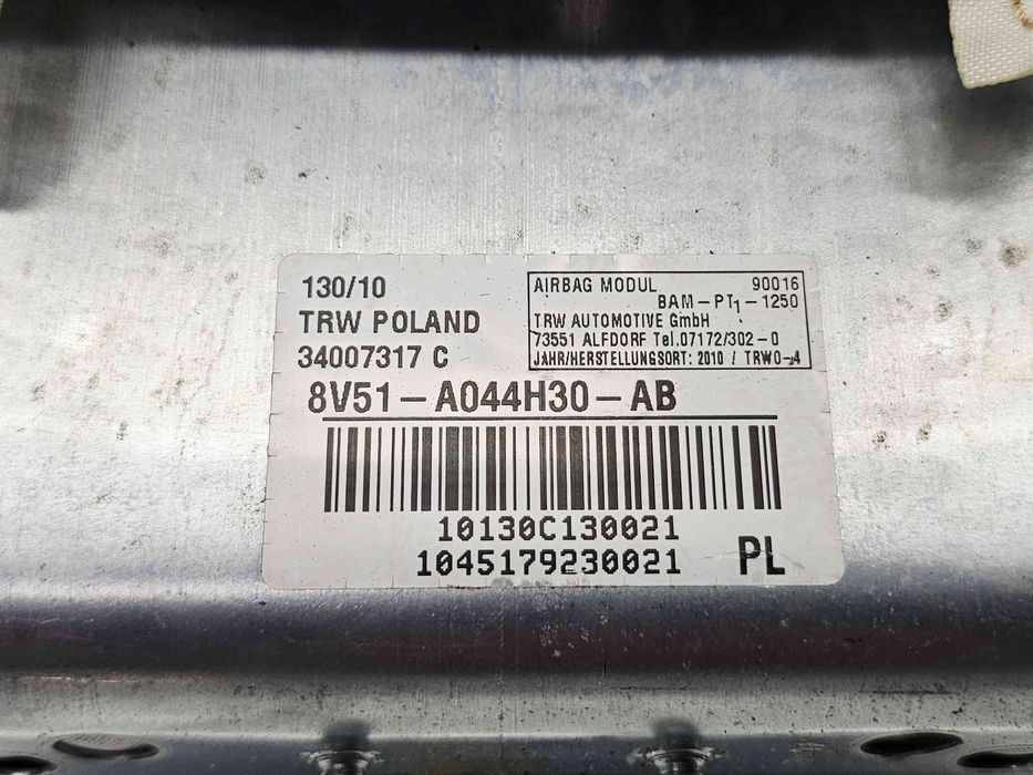 Airbag pasager Ford Fiesta 6 [Fabr 2008-2019] 8V51-A044H30-AB