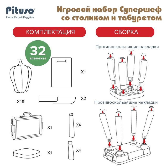 Набор стол и стул