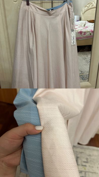 юбка французкой длины