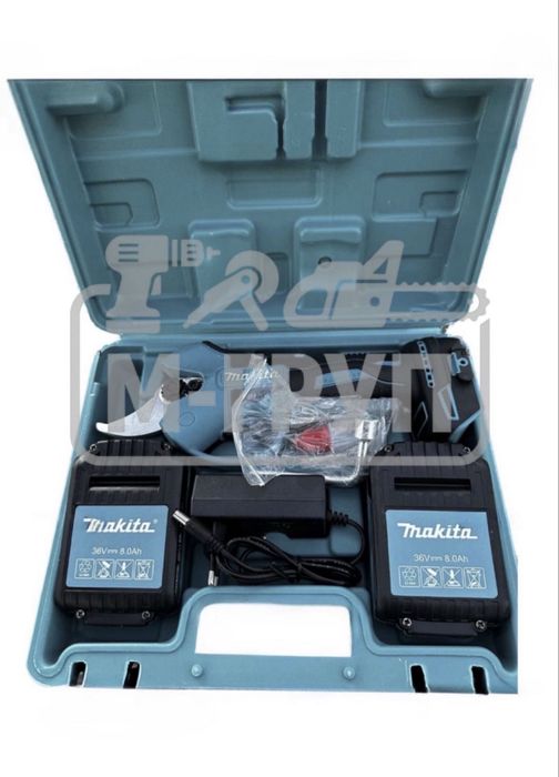 Акумулаторна лозарска ножица Макита 36V 8Ah