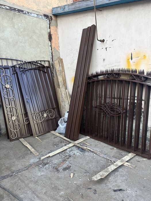 Ворота кованные