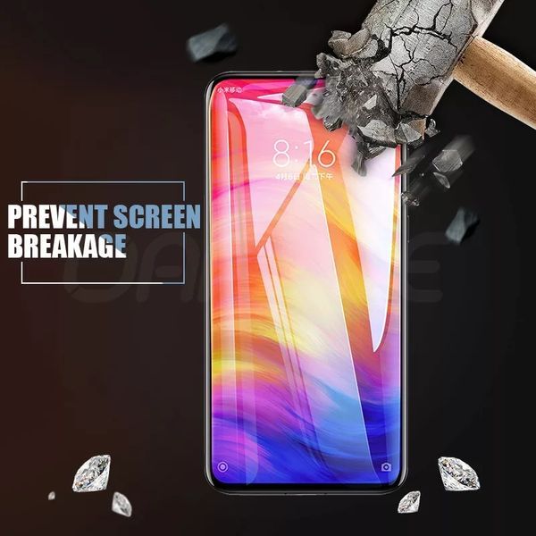 Xiaomi Mi 9 LITE 9T Redmi Note 7 8 / 5D ЦЯЛО ЛЕПИЛО Стъклен протектор