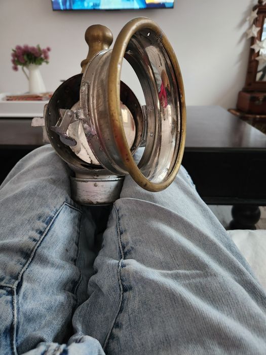 Винтидж италианска лампа за файтон