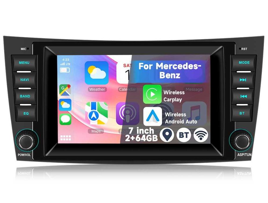 Мултимедия Mercedes E Class Двоен дин Мерцедес W211 Е320 Android CLK Е