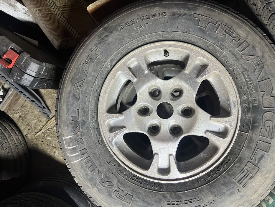 Колеса в сборе, паджеро 4