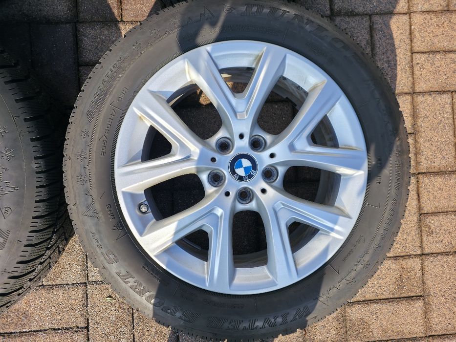 Jante Originale BMW 5x112 + Cauciucuri 205/60r17 *DOT2024 DUNLOP Iarna