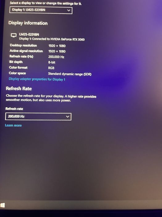 Vand monitor gaming 200hz