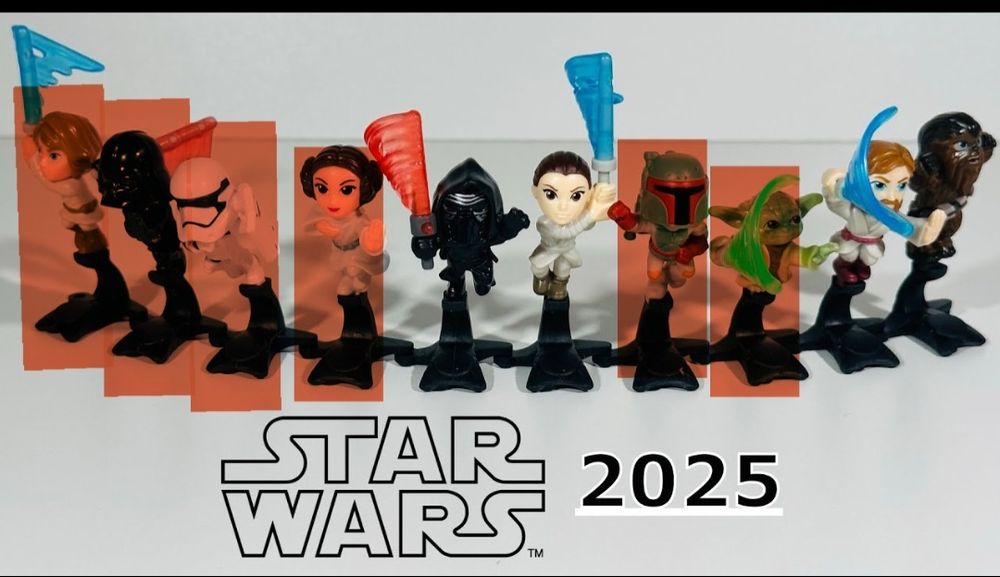 Kinder Star Wars  фигурки