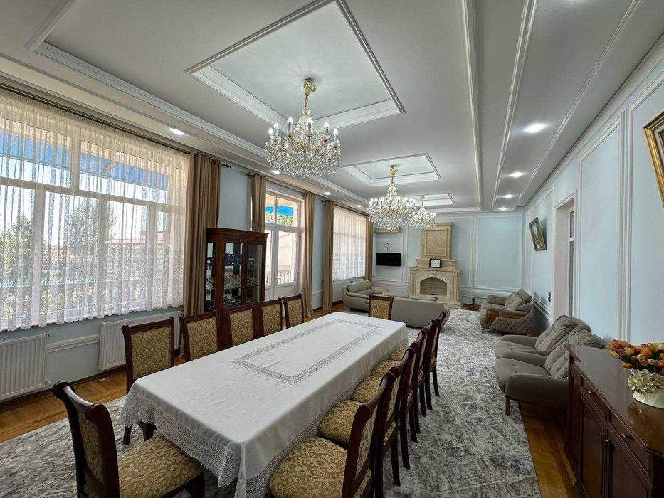 Свой Евродом на берегу реки в элитной махалле 14 соток