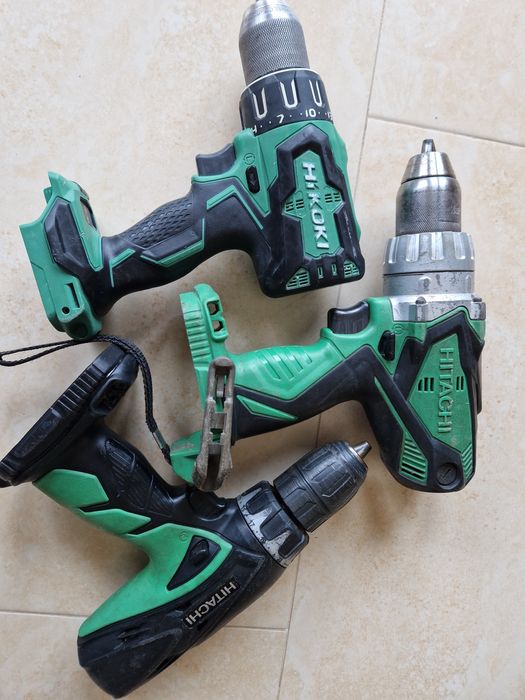 Hikoki DV 18 DBSL , Hitachi DS 18 DL 2 - masini de gaurit si insurubat