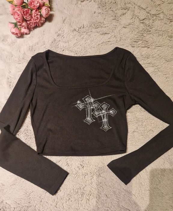 Top ținută gotica, punk sau Y2K, mărimea S
