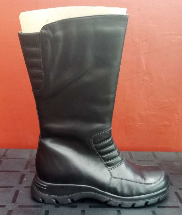 cizme negre piele, marime 40