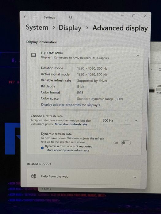 17.3 300Hz ROG Strix`Ryzen 9-5900HX/RTX 3070/16GB RAM/512GB SSD/RGB