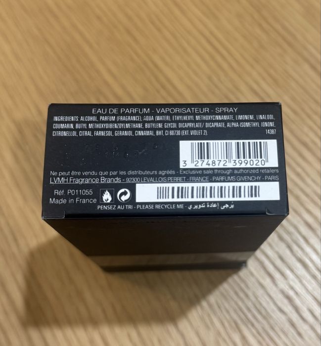 Продам мужкой парфюм ОРИГИНАЛ