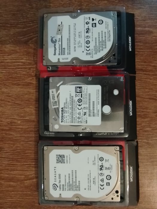 HDD 500 gb va SSD 256GB
