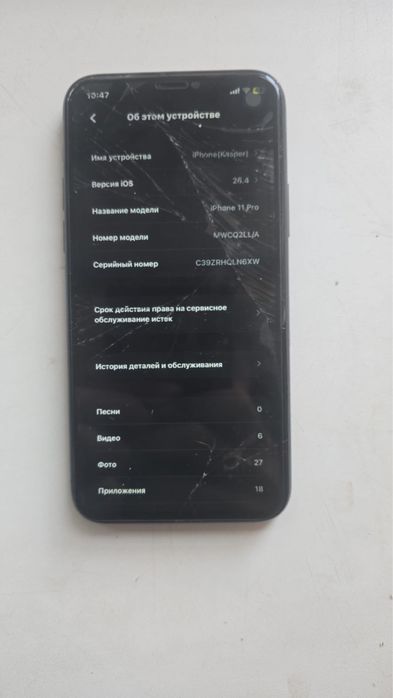 iPhone 11 pro 256гб 100%