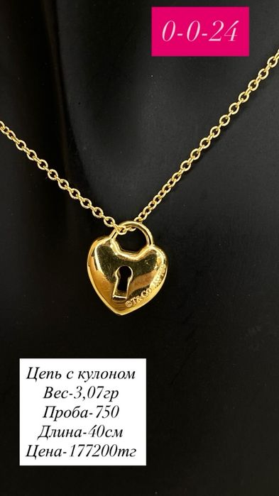 Цепт с кулоном/750проба