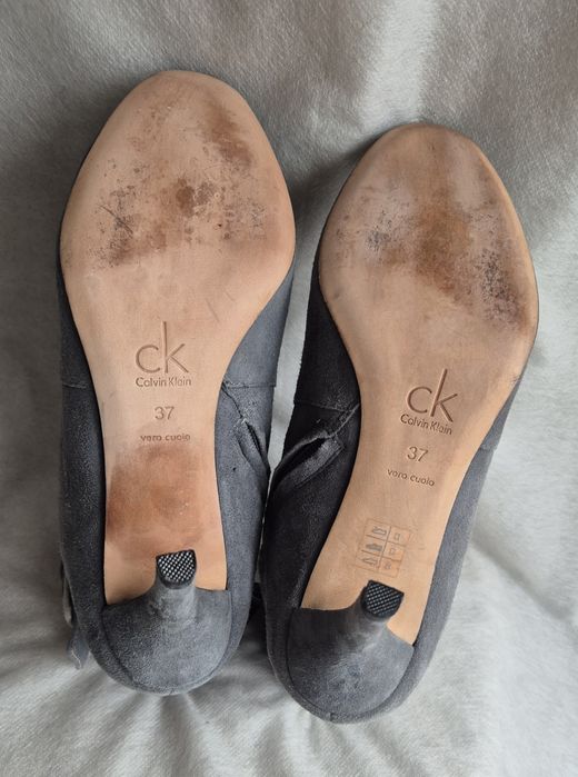 Ghete dama piele naturala Calvin Klein nr.37 stare de nou